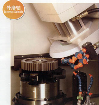 日本太陽工機立式復合磨床IGV-3NT外磨軸